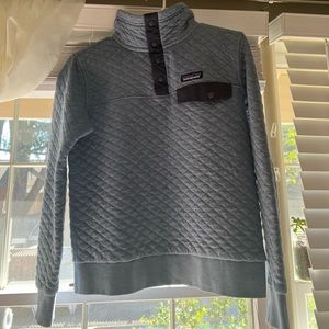 patagonia blue sweater